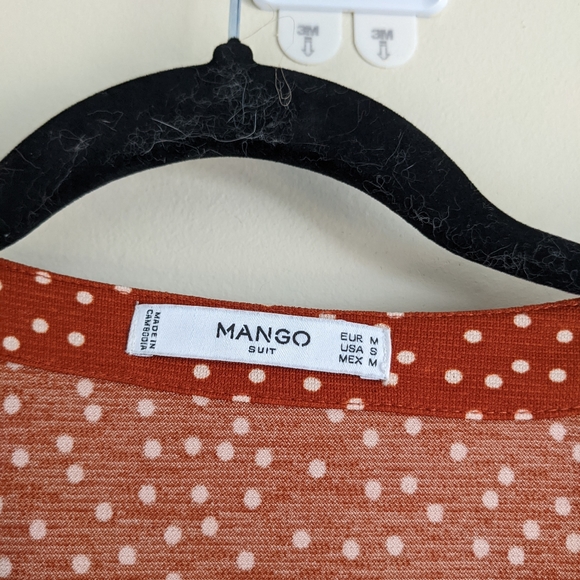 Mango Elastic Waist Wrap Dress - Picture 2 of 9